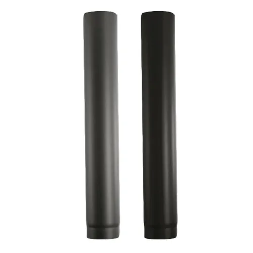 Ofenrohr Rauchrohr Ø 150 mm Verlängerung Bogen Schwarz Grau Rohr Set Kamin Ofen