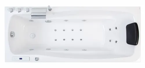 Ocean 160 rechts Premium Whirlpool Set mit Armaturen