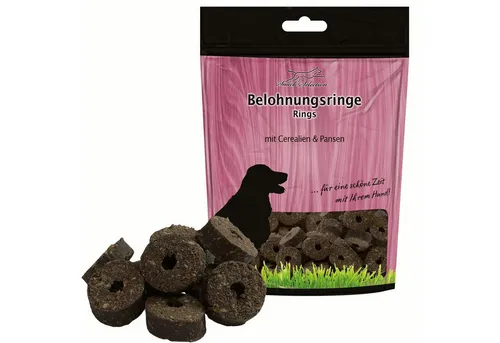 Schecker Belohnungsringe mit Cerealien & Pansen, weicher Hundesnack, Snack für: Hunde, energiereich und sättigend