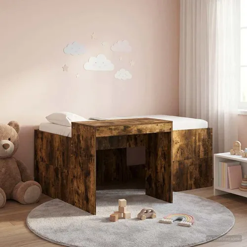Maison Exclusive Hochbett mit integriertem Schreibtisch