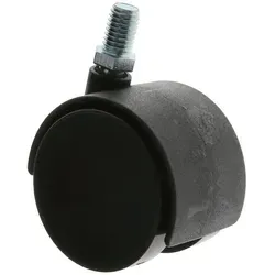 Ms Beschläge - Lenkrolle Möbelrolle Möbeltransportrolle Kunststoffrolle Rolle Ø35mm M6 Einzeln