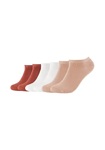 s.Oliver Unisex Sneakersocken 6er Pack 39/42 terracotta