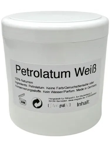  TATTOO 1Kg Premium Petrolatum Vaselinum INKgrafiX® Studio PROFI DE 23,97€/L
