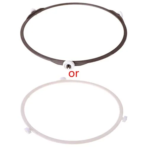 Ocobudbxw Mikrowellenherd, Drehteller, Drehteller, Glasplatte, 6,57 Zoll (16,5 cm), innen