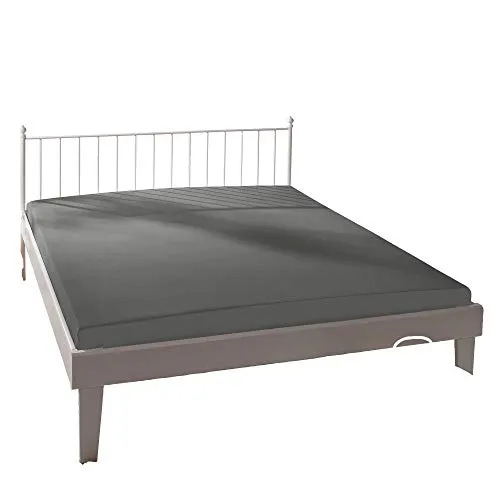 Bassetti Spannbettlaken Classic Grey 90x190 100x220 in grau von Bassetti