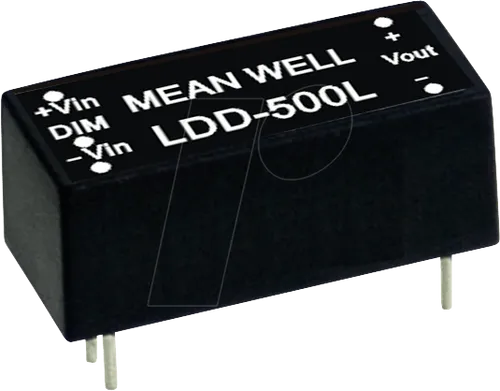 MW LDD-350LW - LED-Trafo, 2 - 32 V, 350 mA, mit Litzen