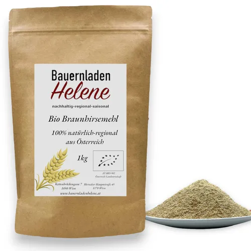 Bio Braunhirsemehl 1 kg – fein gemahlen – Bio Qualität