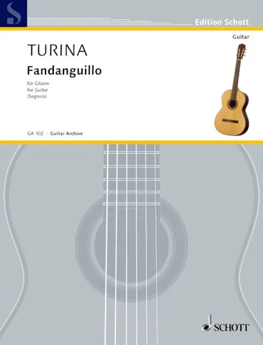 Fandanguillo: op. 36. Gitarre. (Edition Schott)