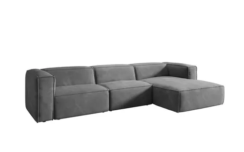 Luxusbetten24 Sofa Designer Sofa Comfy in Samt