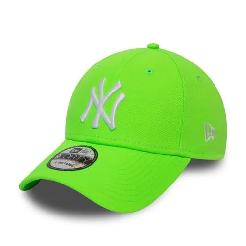 New Era New York Yankees Neon Pack Green 9Forty Adjustable Cap - One-Size - Unisex-Sportkappe im angesagten Neon-Look, ideal für Freizeit und Sport. Die verstellbare Passform sorgt für optimalen Tragekomfort und ist perfekt für alle Sportarten.
