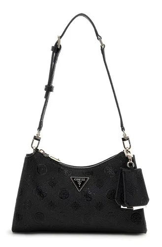 Guess Cresidia Schultertasche 27 cm schwarz - Handtaschen mit elegantem Design und hochwertigem Material, ideal für stilbewusste Frauen.