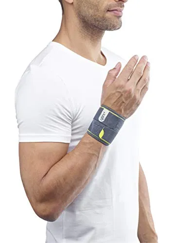 Push Sports Handgelenkbandage - Handgelenkstütze für Sportler, einfach verstellbar und bietet effektive Schmerz- und Zerrungs-Linderung bei voller Fingerbeweglichkeit.