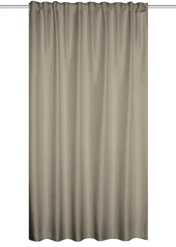 HOME WOHNIDEEN Vorhang Thermoschal ESKAMIO – Blickdicht, Leinenstruktur, 270 cm - Der ESKAMIO Thermoschal aus 100% Polyester bietet effektiven Schutz vor Kälte und Zugluft. Mit seinem Multifunktionsband ist er flexibel montierbar und ideal für große Fensterfronten. Verleihen Sie Ihren Räumen eine moderne Optik!
