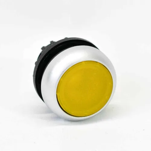 1x Eaton Leuchtdrucktaste RMQ-Titan flach  gelb 216929 M22-DL-Y M22-DL-YQ -new-