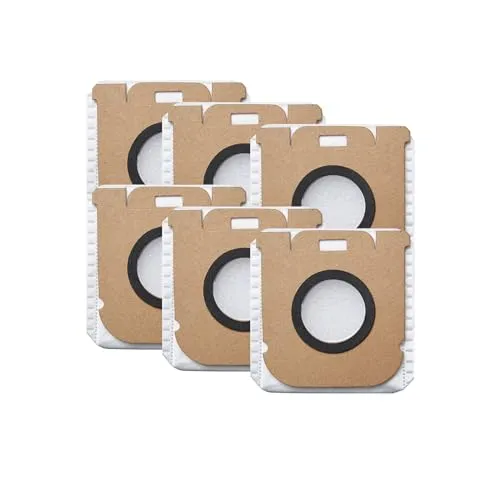 DREAME VDB1 Z10 Station Staubbeutel 6er Pack - Saugroboter Zubehör, 6 Staubbeutel für eine effiziente und hygienische Reinigung Ihres DREAME VDB1 Z10 Saugroboters.