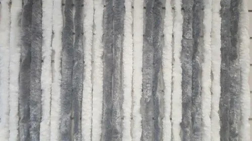 Flauschvorhang Insektenschutz Faden Türvorhang 90x200 Chenille Wohnwagen Camping