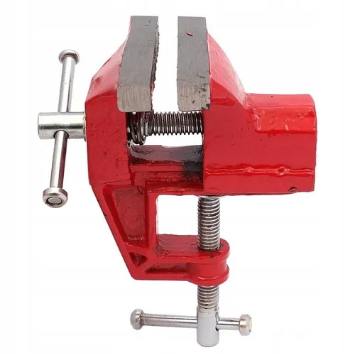 Maschinenschraubstock 75mm Drehgelenk Gusseisen Modellbau Werkstatt