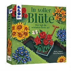Frechverlag In voller Blüte - Familienspiel - Entdecke das kreative Blumen-Legespiel! Lege Karten ab, gestalte deinen Garten und locke Schmetterlinge an. Ideal für die ganze Familie, fördert das strategische Denken.