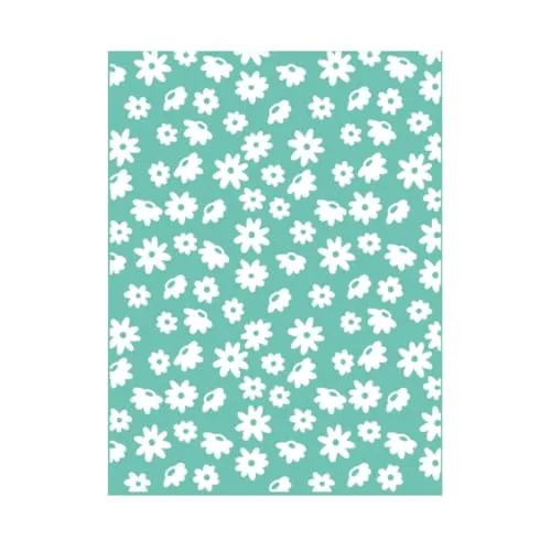 Daisy Flowers Craftelier Prägemappe, Gänseblümchen für Scrapbooking und Basteln, kompatibel mit Sizzix Big Shot, Big Shot Plus, Revolution, 15,2 x 20,3 cm