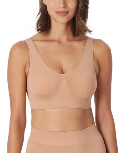 Schiesser Damen Soft Bh mit Herausnehmbaren Pads - Classic Seamless - Funktionsunterwäsche mit nahtlosem Design und herausnehmbaren Pads, perfekt für einen unsichtbaren Look unter enger Kleidung.