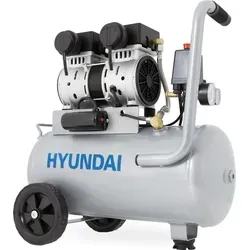 HYUNDAI Silent Kompressor SAC15024 – Leiser, ölfreier Druckluftkompressor