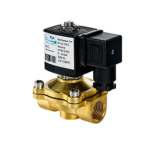 FSA Magnetventil Messing 1/2