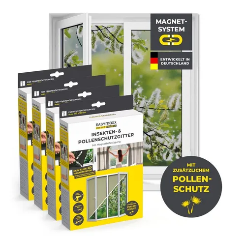 EASYmaxx Insect Protect Fliegengitter Fenster in weiß von EASYmaxx
