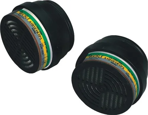 Ekastu Filter 200, A1B1E1K1-P3R - 422399 - Hochwertiger Filter für Schutzmasken, bietet zuverlässigen Atemschutz gegen Gase und Partikel, ideal für Industrie und Handwerk.