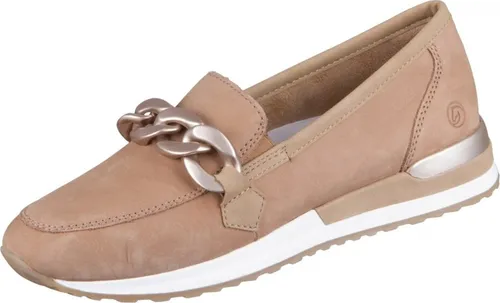 Remonte Damen Slipper R2544, beige (60), 42 EU - Slipper & Mokassins für Damen mit herausnehmbarer Innensohle für individuellen Komfort und ideale Passform, perfekt für den Alltag.