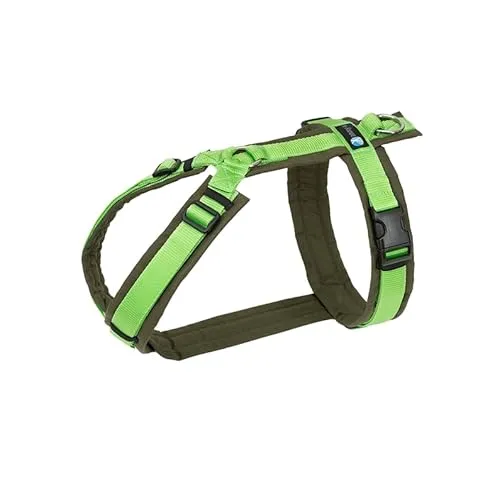 anny-x Brustgeschirr Fun Oliv hellgrün - Gr. S