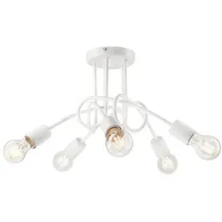 Produktbild Deckenleuchte Camilla, spiralförmig, Weiß Hochglanz, 46 cm