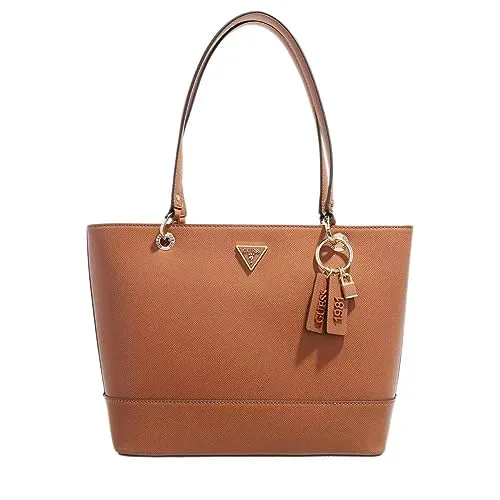 GUESS Eco Alexie Elite Tote Cognac