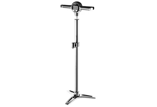 crankbrothers Standpumpe - Hochwertige Standpumpe mit innovativem Design. Magnetischer Pumpenkopf für Presta und Schrader, flexibler Schlauch und stabiler Standfuß. Ideal für einfaches Aufpumpen von Reifen, sogar Tubeless, mit präzisem Manometer.