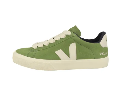 VEJA CP0320525 Campo Damen Sneaker in Grün - Lässige Lederturnschuhe mit nachhaltigen Materialien, gefertigt in Brasilien, bieten Komfort und umweltfreundlichen Stil.