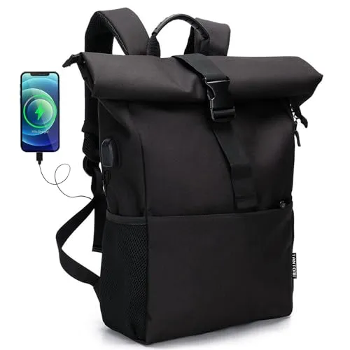 MoFut Rolltop Rucksack für Herren und Damen – Groß, wasserdicht und multifunktional