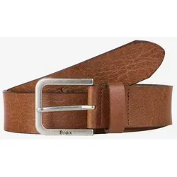 Brax Ledergürtel für Herren - Eleganter Herrengürtel aus hochwertigem Leder, das für seine Strapazierfähigkeit bekannt ist. Das maskuline Design mit klaren Linien und moderner Metallschließe ergänzt stilvolle Outfits perfekt.