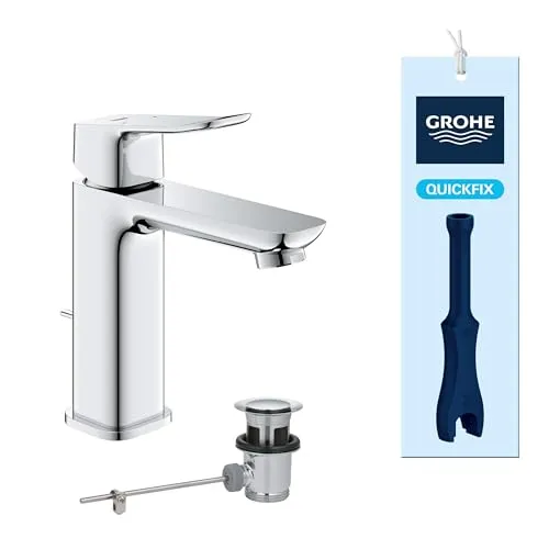 Grohe Quickfix Waschtischarmatur Dice M verchromt von GROHE
