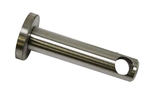Gardinia Träger mit Metallmontageplatte für Gardinenstange, 1-läufig, Geschlossen, Serie New York, Ø 12 mm, Trägerlänge: 7,5 cm, Edelstahl
