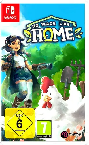 No Place Like Home - Nintendo Switch Abenteuer - PEGI 7 - Nintendo Switch-Spiel, entdecke eine charmante Welt voller Abenteuer und Puzzle-Elemente für die ganze Familie.