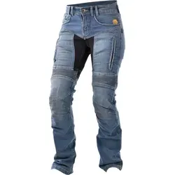 Trilobite Parado Doublelayer Damen Motorrad Jeans, blau, Größe 30 32 - Robuste Motorradhose mit TRI-STRETCHER PRO 5.0 DENIM, belüftbaren Reißverschlüssen und optimalen Stretcheinsätzen für maximalen Tragekomfort und Bewegungsfreiheit.
