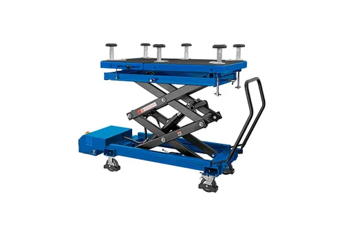 MSW Hydraulikheber Mobiler Scheren-Hubtisch für EVA-Autobatterie 770 x 1400 mm 650-1840