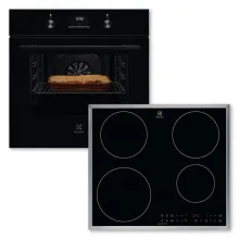 Electrolux ELXB4K Backofenset mit 8 Heizarten