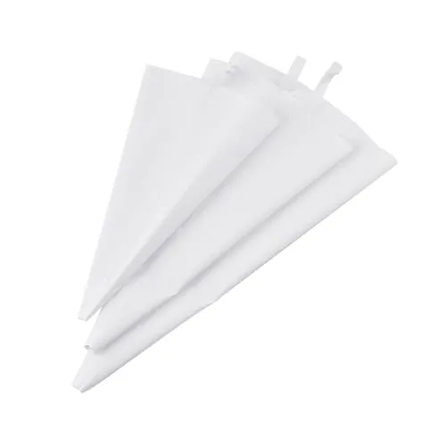 Voarge Spritzbeutel Set Spritztüllen, 3 Größe Profi wiederverwendbares Silikon Spritzbeutel-Set, Fugenfüller-Beutel Garnieren Verzieren