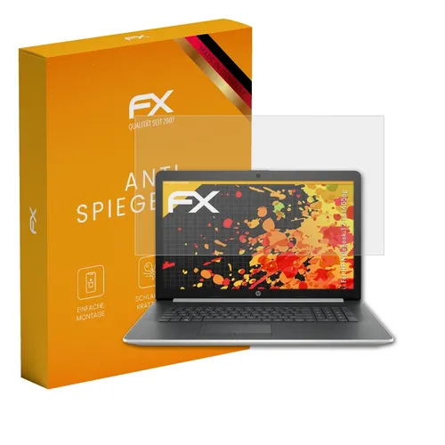 Produktbild atFoliX 2x Displayfolie für HP Notebook 17-ca1455ng Schutzfolie matt&stoßfest