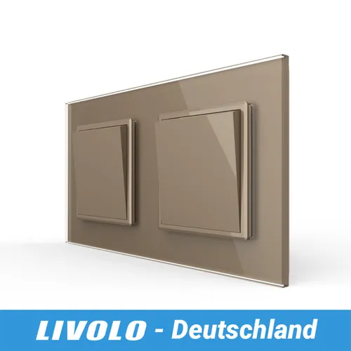 Lichtschalter Gold von Livolo