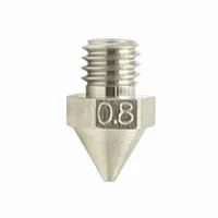 RAISE3D V3H Düse 0.8 mm - Hochwertige Hardened Nozzle für Pro2 Series - 3D Drucker Ersatzteile & Zubehör mit TwinClad XT Beschichtung für extreme Verschleißfestigkeit, ideal für abrasive Filamente wie Carbon und Holz.