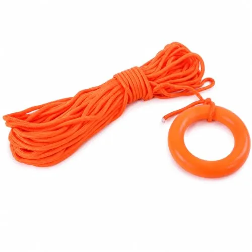 Meter Schwimmendes Rettungsseil, Lebensrettendes Seil Fischerei Bergung Seil, Polyethylen Material Rettungsseil Armband für Notfallrettung Überleben im Freien 30