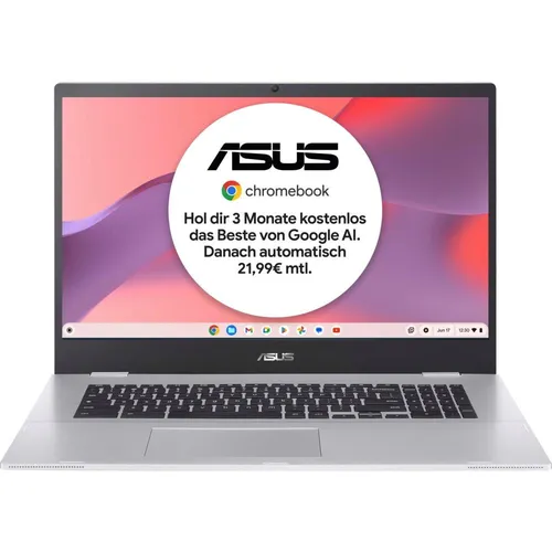 ASUS Chromebook CX1700 17,3 Zoll 8 GB RAM Intel Celeron® 2,8 GHz