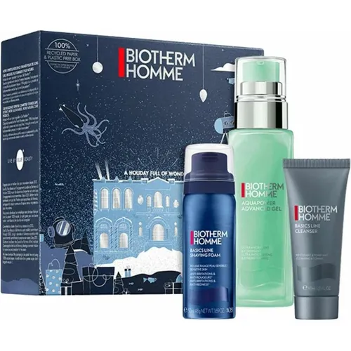 Biotherm Aquapower Homme Set - Tagespflege für Männer, 165 ml Flüssigkeit zur täglichen Anwendung, stärkt die Hautbarriere und spendet intensive Feuchtigkeit.