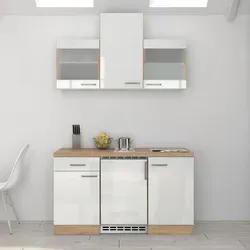 FlexWell Küchenblock, Sonoma Eiche, Weiß Hochglanz, Metall, 1 Schublade(n) Schubladen, einmalig seitenverkehrt montierbar, nur wie online abgebildet bestellbar, 150.5 cm, Made in Germany, links aufbaubar, rechts aufbaubar, Küchen, Küchenzeilen & Küchenblöcke, Küchenzeilen mit Geräten